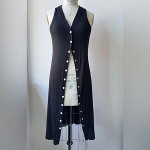 Rag & Bone Black Ribbed Dress